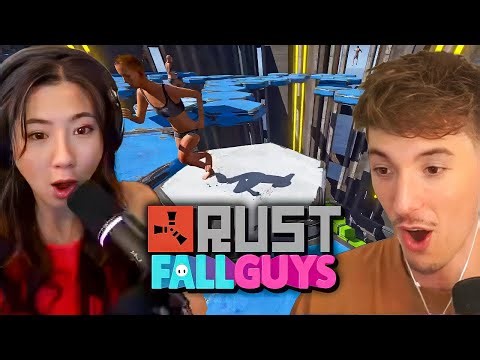 Ellum & Fuslie Discovered Fall Guys in Rust Kingdoms