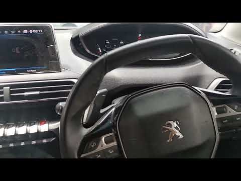 how to reset tyre pressure peugeot 3008