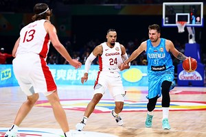 What is a disqualifying foul in FIBA basketball and why did Luka Doncic, Dillon Brooks receive it? Taking a closer look
