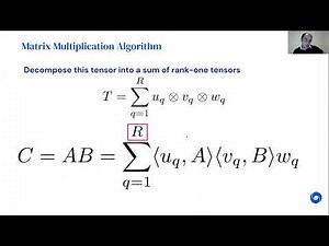 Alhussein Fawzi, Discovering faster matrix multiplication algorithms, 2023.02.14