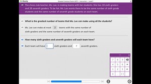 i-Ready Greatest Common Factor (GCF) - Instruction - Level F T... | Filo