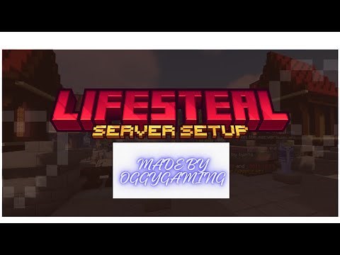 Lifesteal SMP SETUP free download I OGGYGAMING I MINECRAFT
