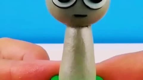 粘土手工 手工泥塑 粘土教程 泥塑 捏捏乐 创意手工 (39)