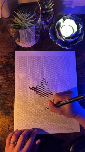 ASMR Dots • Giraffe (3) #asmr #asmrsounds #mouthsounds #fyp | asmr sounds