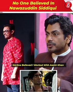 2.3M views · 45K reactions | Nawazuddin Siddiqui shares his incredible journey to stardom! Discover how he landed a role in 'Sarfarosh' alongside Aamir Khan. | Bollywood Bubble - Features | Facebook