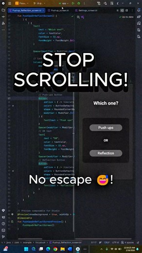 Stop Scrolling… You Can’t Escape This 😅 #shorts #viralshorts