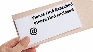 Please Find Attached or Please Find Enclosed? What is the Difference? - One Minute English