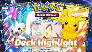 Pichu boosts Pikachu EX and Pachirisu EX deck