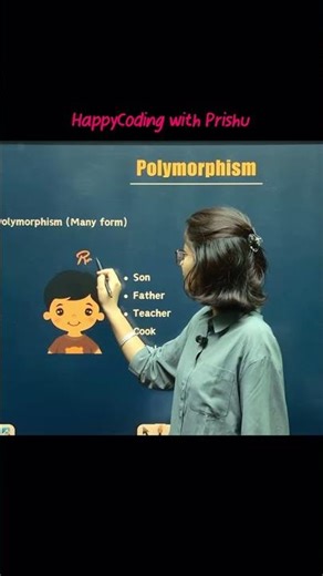 Polymorphism in C++ #happycoding #cpp #cppwithprishu #prishu #polymorphism