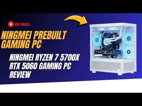 NINGMEI Ryzen 7 5700X RTX 5060 Gaming PC Review | Full Test