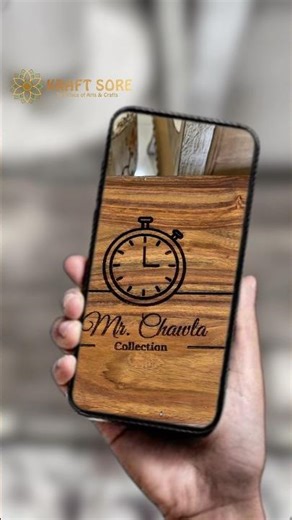 Sensational Wooden Watch Box with Name Engraving