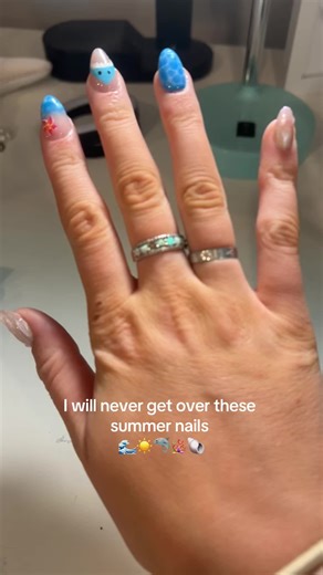 Summer-Inspired Ocean Nails Art Tutorial