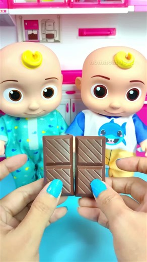 Boys Unboxing Chocolate Food Set Toys: ASMR Experience
