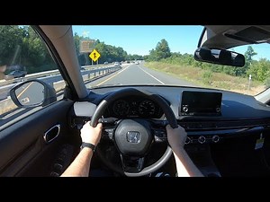 2022 Honda Civic LX POV Test Drive - How Does the Base Trim Drive?