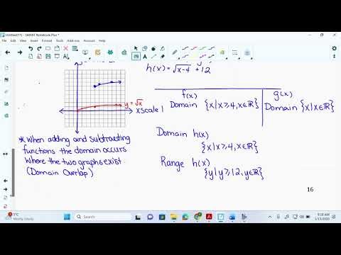 January13 adding and subtracting functions