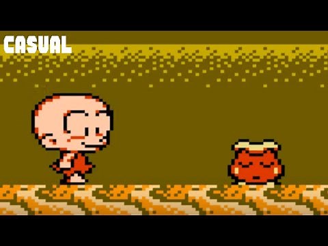 Casual Longplay: Bonk's Adventure (NES-NA version) full game session