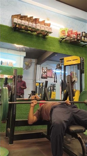Easy bench press #60 kg #fitness