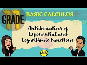Antiderivatives of Exponential and Logarithmic Functions