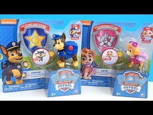 Paw Patrol Chase and Skye Toy Review