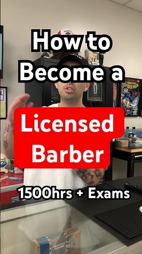 How To Become a Licensed Barber ?? #barbering