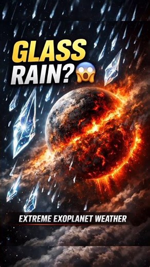 Exoplanets with Glass Rain | WASP-12b: The Hottest Planet Ever #exoplanets #extremeweather #viral
