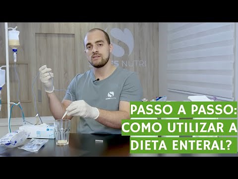 PASSO A PASSO: Como utilizar a Dieta Enteral Sistema Aberto?