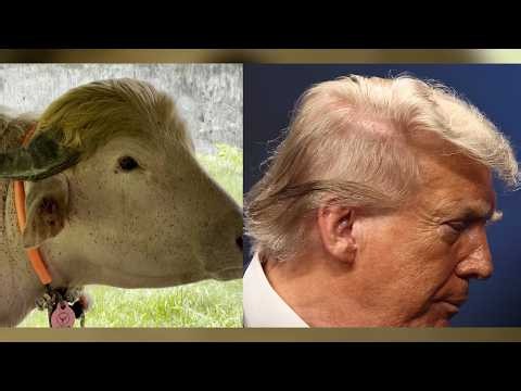 Viral Albino Buffalo With Trump-like Hair Spared From Ritual Sacrifice