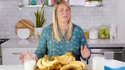 From scratch banana pudding