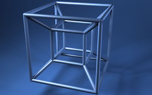 四维超立方体的可视化