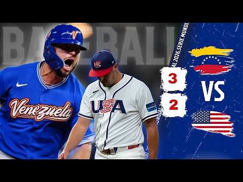 ⚾ VENEZUELA vs ESTADOS UNIDOS 🏆 FINAL CLÁSICO MUNDIAL DE BEISBOL