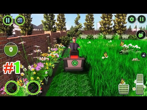 Mowing Simulator – Lawn Grass | Realistic Grass Cutting Gameplay | Android Game