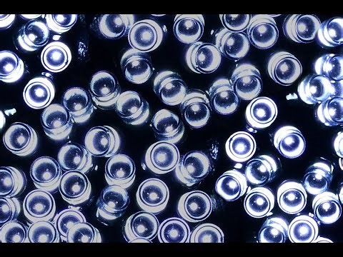 1000 Cool White LED 50m String Fairy Light