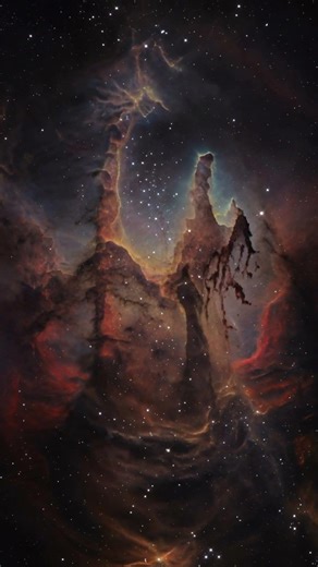 The Pillars of Creation #universe #space #astronomy