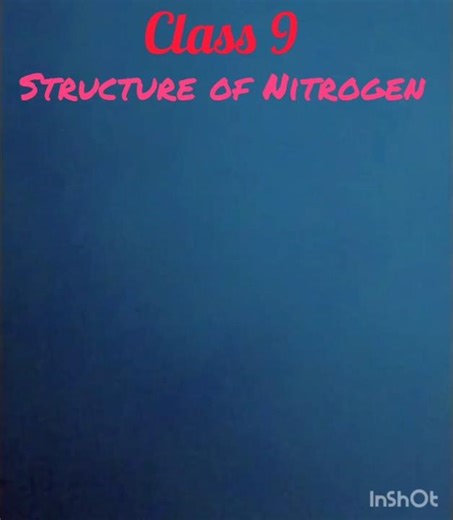 A simple and aesthetic model of the atomic structure of nitrogen.