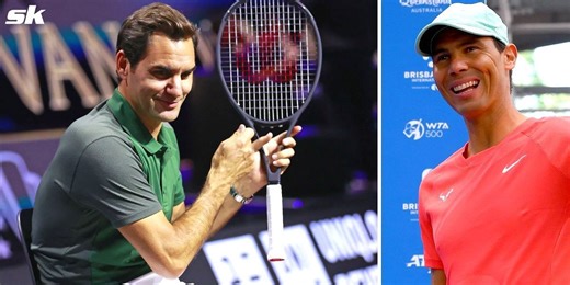 "Why did Roger Federer lie to us that he can’t play"; "Still beats Rafael Nadal outside of clay" - Fans delighted by Swiss' latest practice stint