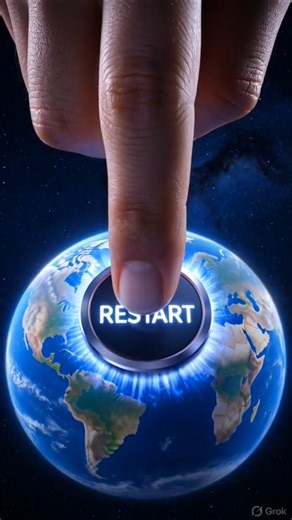 What If Earth Had A Restart Button? 🌍🔄If Earth Restarted For 1 Day 😳Earth Restart Button Explained 🌍