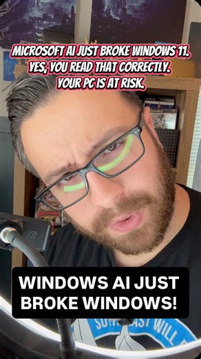 47K views · 682 reactions | WINDOWS AI JUST BROKE WINDOWS! #pctips #technews #windows11 #techtok #pcgaming #pc #gamingpc #pctips #pcgamer | Ponzi's PCs Custom Gaming Computer Services | Facebook