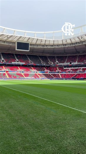 O adm veio conhecer o palco da decisão de amanhã 🏟️ #flamengo #tiktokesportes #mundialdeclubes