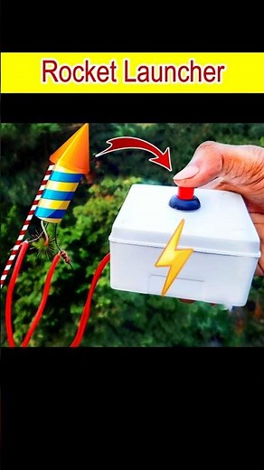 ⚡Electric Diwali Rocket 🚀 Launcher #shorts