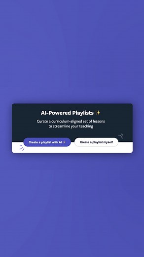 Playlists just dropped... but what's a 🔥 release without a remix? Now, you can instantly create Flocabulary Playlists with the help of AI. ✨ *Available in Flocabulary Plus. #teachersoftiktok #flocabulary #teachers #hiphoped