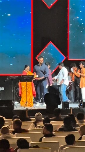 Raza Mohammed Al-Fardan on Instagram: "Still feels unreal… ✨ Alhamdulillah, today I experienced one of the biggest moments of my journey — receiving an award from the legendary K. S. Chithra Ma’am, a global icon and Padma Shri & Padma Bhushan awardee. ❤️ Her voice has inspired generations, and to be honored by her is truly a blessing I will cherish forever. Thank you Rhythm Toi for believing in me and trusting my work. Your support means a lot. 🤝❤️ This moment reminds me that hard work, dedicat