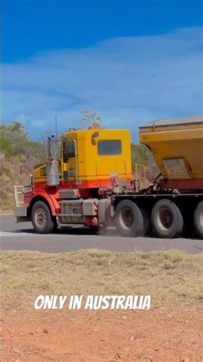 ROAD TRAIN-Only in Australia #kenworth ,#Shorts,#shortsfeed #subscribe #trailer #truckdriver