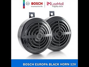 BOSCH HORN EUROPA BLACK SAMPLE SOUND