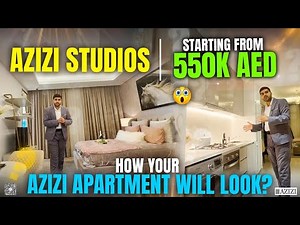 How Azizi Studio Apartments Look | Affordable Homes Starting from 1.3 Cr | Is It Worth It?
