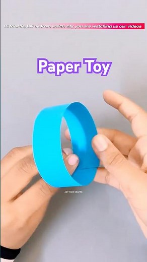 Infinity flipping Paper Toy #papertoy