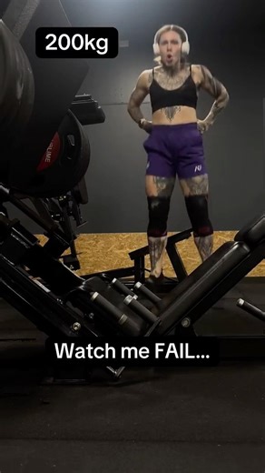 Watch Me Fail A 200Kg Leg Press