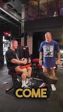 The final exercise in a brutal leg day…