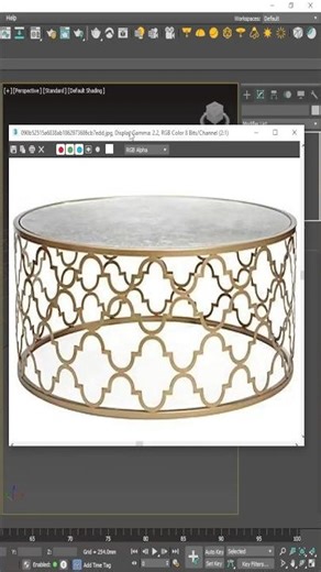 Easy Table Modelling In 3ds max| esthetic space decor | #table #homedecor #furniture