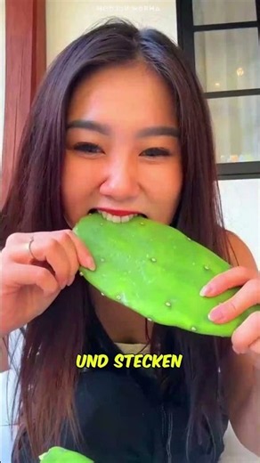 Why do people dare to eat prickly cacti?