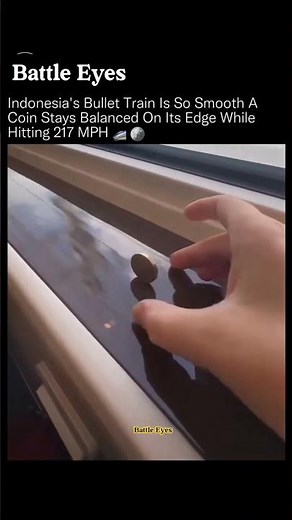 Indonesian Bullet Train Whoosh 🚄 | 350 km/h Smooth Ride Explained | Future of Rail Technology